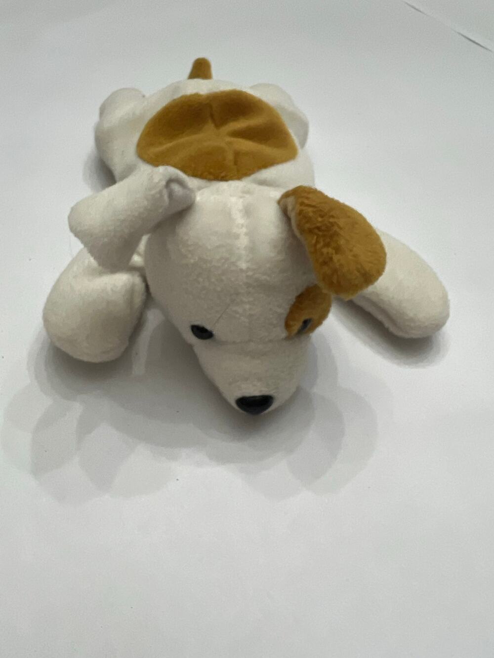 Cream & Tan Plush Puppy Dog Stuffed Animal – GAF Item 32565
